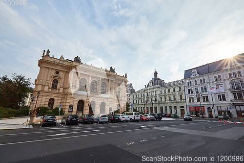 Image of Neo-renaissance F. X. Salda Theatre near Town Hall