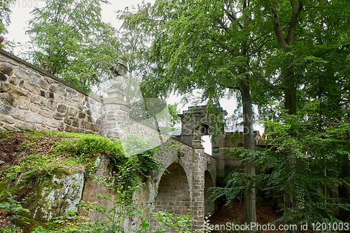 Image of ruin of the Valdstejn gothic castle