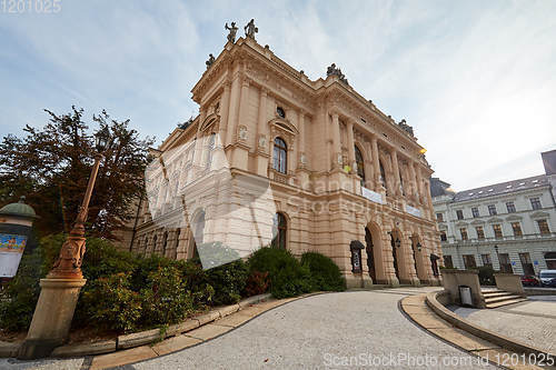 Image of Neo-renaissance F. X. Salda Theatre near Town Hall