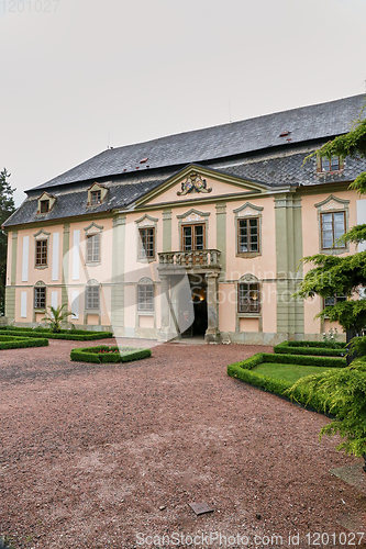 Image of baroque castle Potstejn Palace