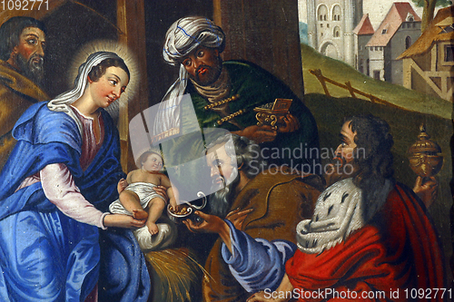 Image of Nativity Scene, Adoration of the Magi