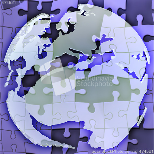 Image of Map of Europe jigsaw