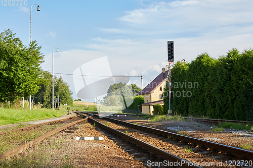 Image of Railway track in Hruba Skala village