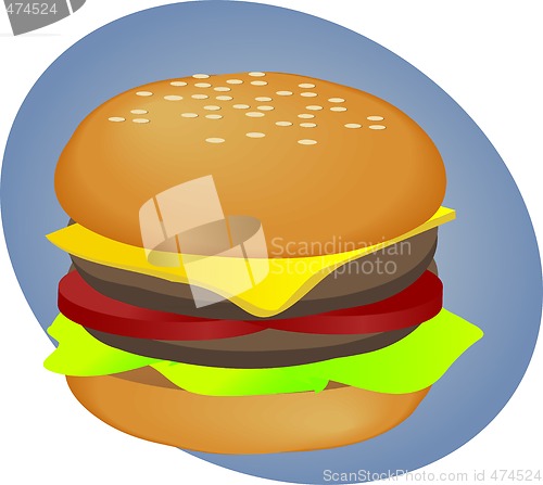 Image of Hamburger fastfood