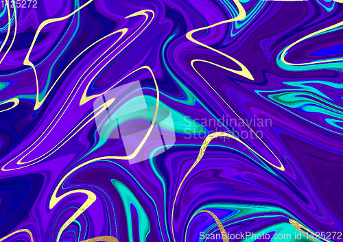 Image of Abstract background made in bright colors. Water paints. Modern Art.