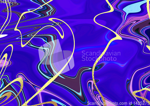 Image of Abstract background made in bright colors. Water paints. Modern Art.