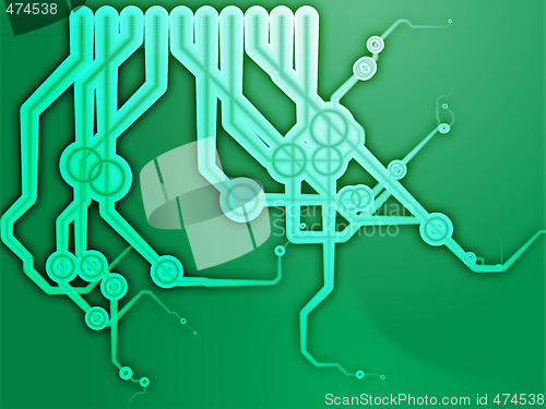 Image of Technical schematic diagram