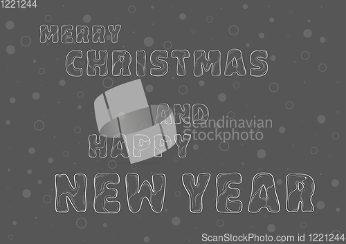 Image of Merry Christmas and Happy New Year