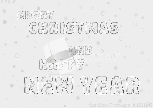 Image of Merry Christmas and Happy New Year