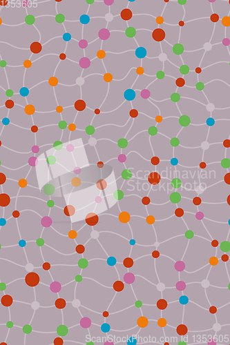 Image of wavy linear stripes with dots