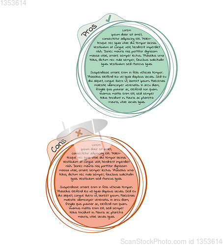 Image of cons and pros frames