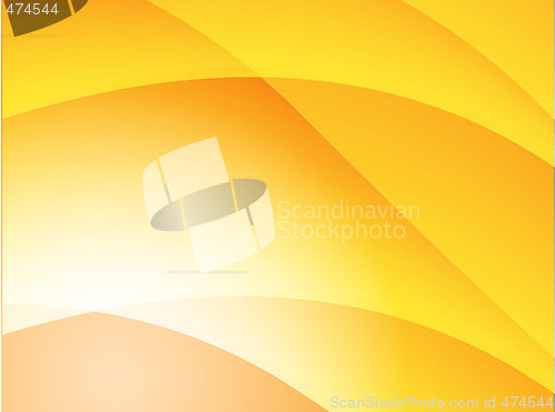 Image of Wavy glowing colors