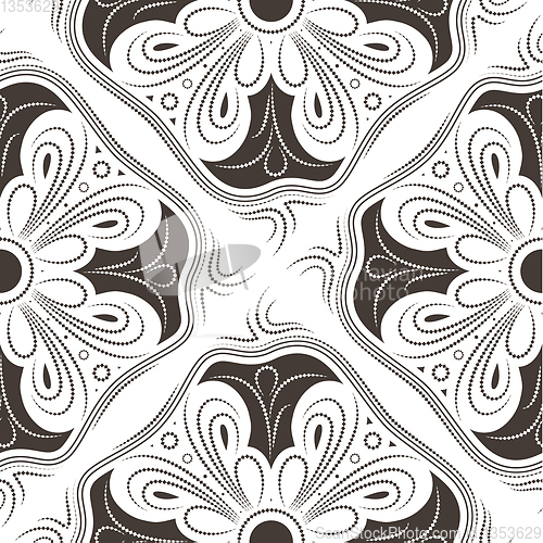Image of ornamental seamless pattern