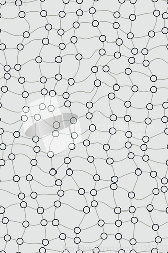 Image of wavy linear stripes with dots
