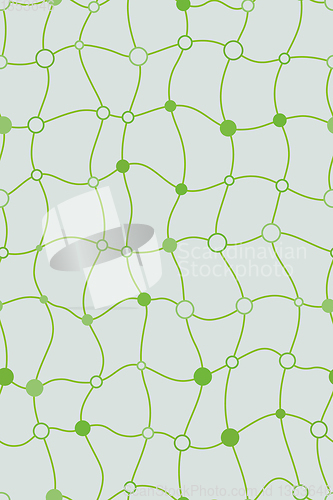 Image of wavy linear stripes with dots