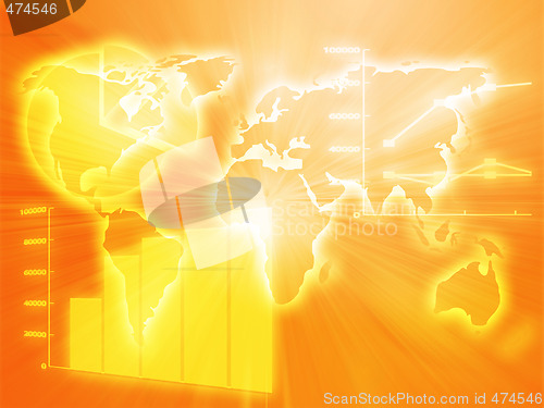 Image of Spreadsheet business charts