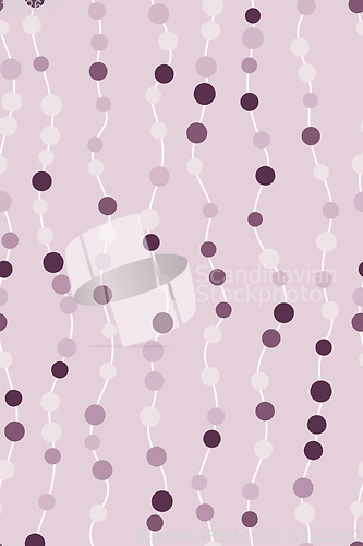 Image of wavy linear stripes with dots