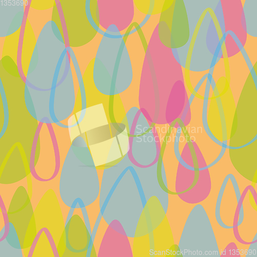 Image of colorful abstract seamless patter