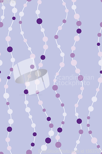 Image of wavy linear stripes with dots