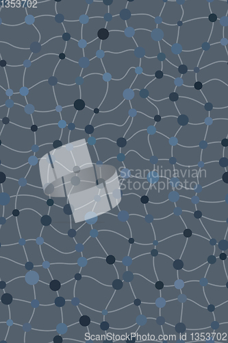 Image of wavy linear stripes with dots