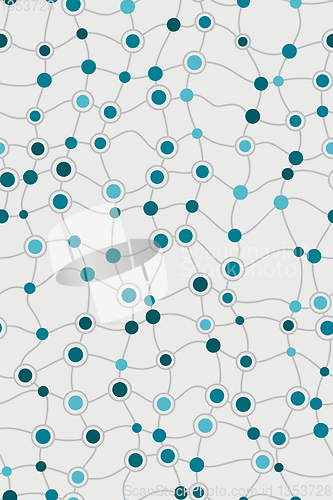 Image of wavy linear stripes with dots