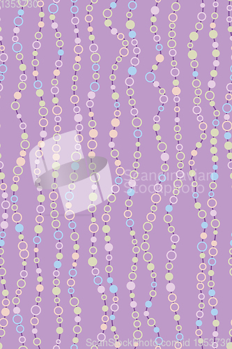 Image of wavy linear stripes with dots