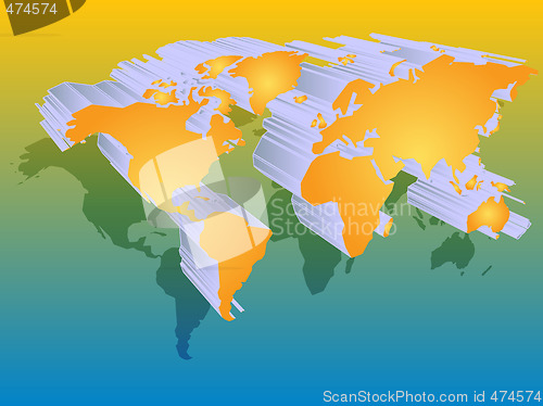 Image of World map