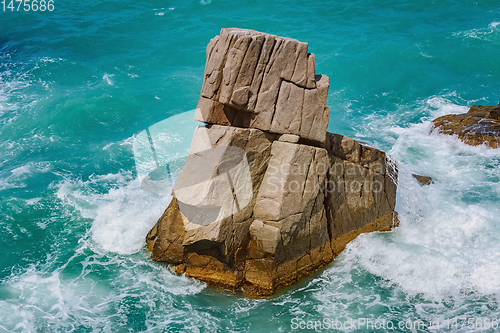 Image of Rock in Black Sea