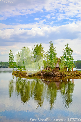 Image of Island with a House