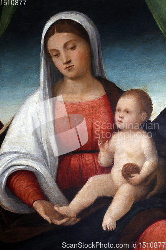 Image of Francesco Bissolo: Madonna With Child