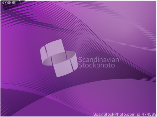 Image of Wavy glowing colors