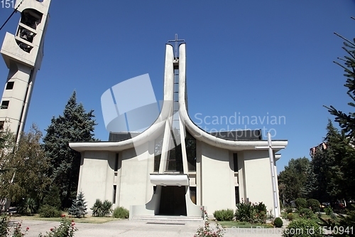 Image of Sacred Heart of Jesus Cathedral, Skopje, Macedonia