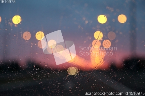 Image of Lights on the highway