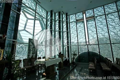 Image of Chapel in memorial house of Mother Teresa in Skopje, Macedonia