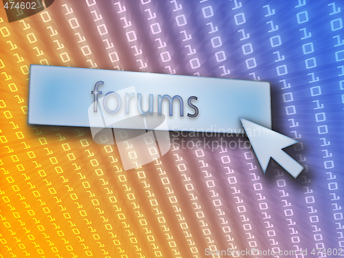 Image of Forum button