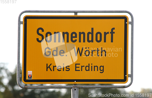 Image of Ortsschild  Sign 