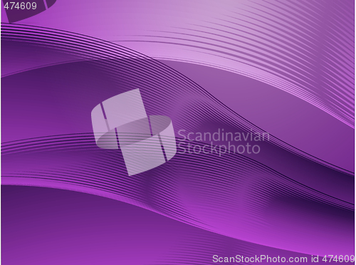 Image of Wavy glowing colors