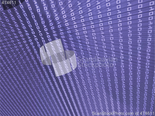 Image of Digits data abstract illustration