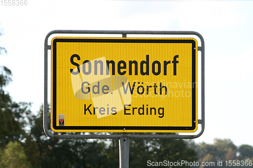 Image of Ortsschild  Sign 