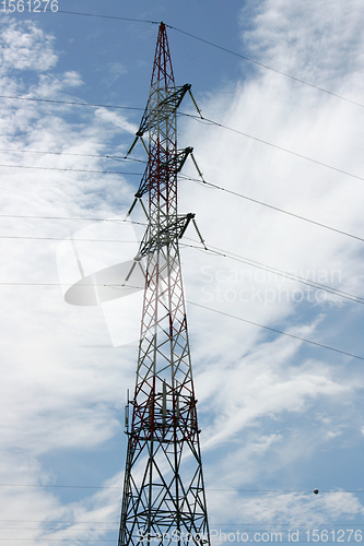Image of Strommast  Electricity pylon 