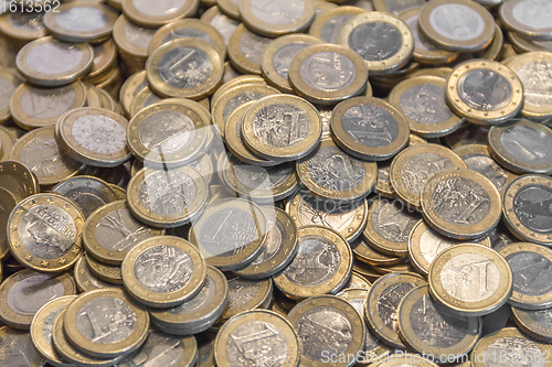 Image of lots of euro coins