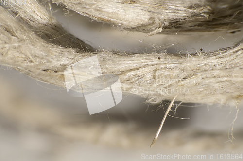 Image of macro twine detail