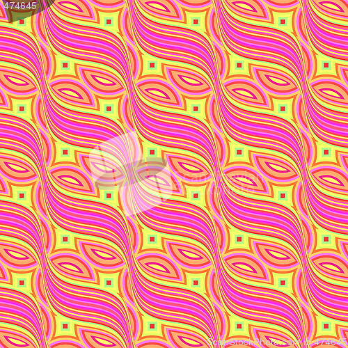Image of Abstract retro pattern