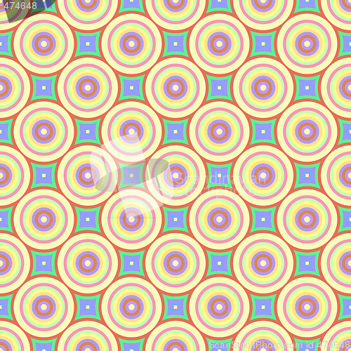 Image of Abstract retro pattern