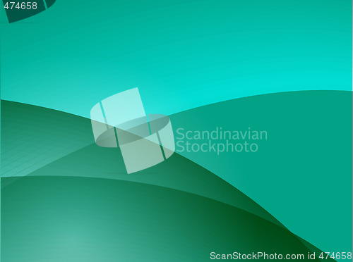 Image of Wavy glowing colors