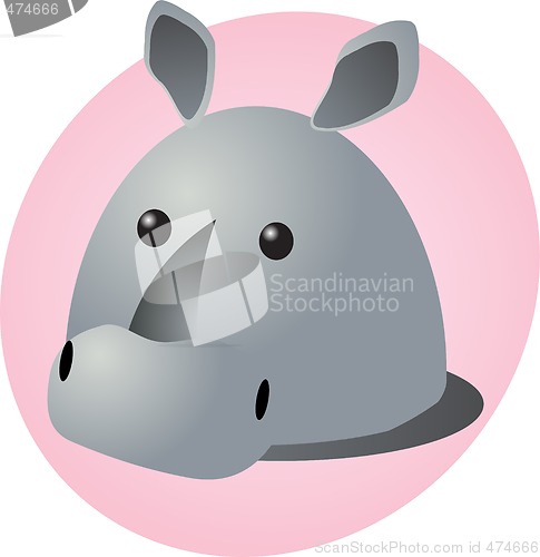 Image of Rhino cartoon