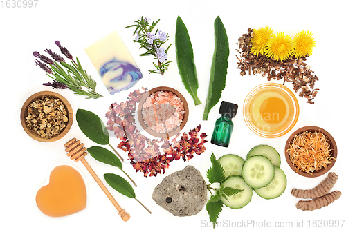 Image of Natural Skincare Beauty Treatment Products