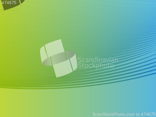 Image of Wavy glowing colors