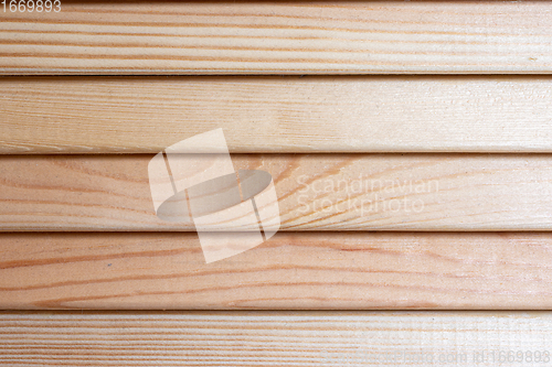 Image of wooden louver shutters close up