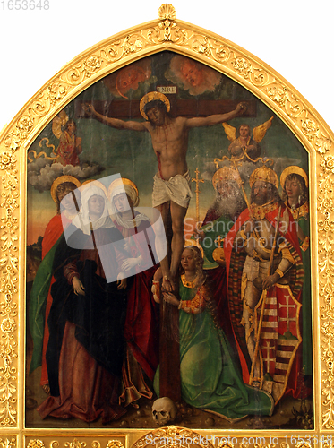 Image of Jesus crucified on the cross